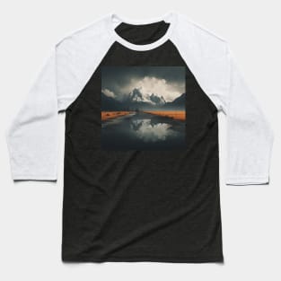 Mountain Storm Baseball T-Shirt